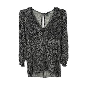 Wild Fable Black &‎ White Babydoll Top Large